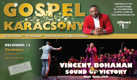 Gospel karácsony - VINCENT BOHANAN & SOUND OF VICTORY - New York-USA