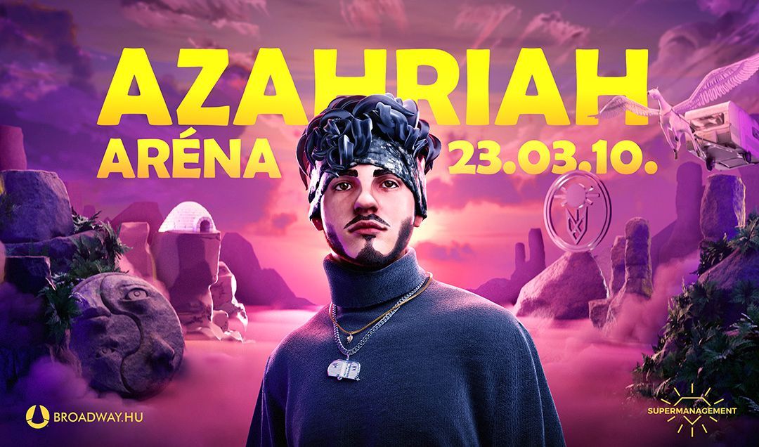 Azahriah - Aréna koncert 2023