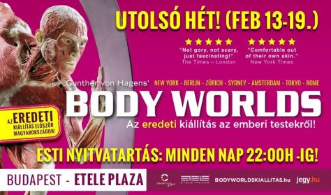 BODY WORLDS Kiállítás - hétvége
