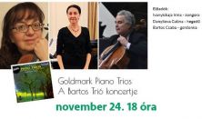 Goldmark Piano Trios - A Bartos Trió koncertje