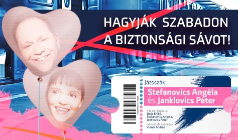 Hagyják szabadon a biztonsági sávot! - Janklovics Péter és Stefanovics Angéla közös estje