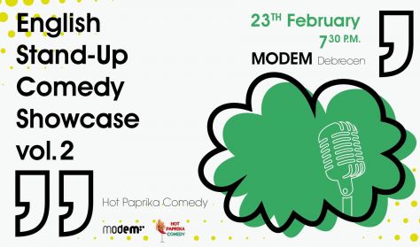 English Stand-Up Comedy Showcase - MODEM vol.2.