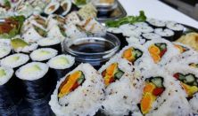 Vegán sushi-készítő workshop és vacsora