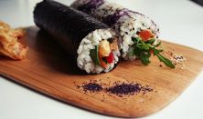Vegán sushi-készítő workshop és vacsora
