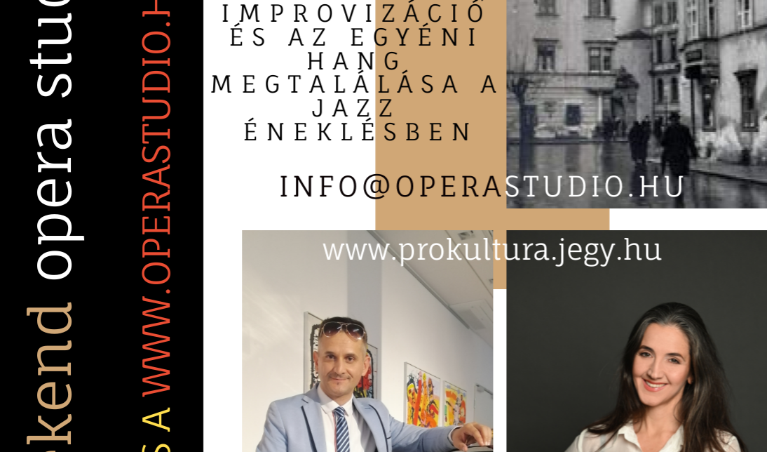 Jazzmesterkurzus Váczi Eszterrel és Kónyai Tiborral