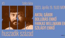 XX -  a XX. század évfordulós írói  #3. Szőcs Géza