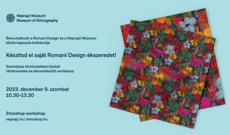 Etnoshop workshop - Készítsd el Romani Design ékszered!