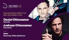 LFKZ Zeneakadémia-bérlet 2023/24 5/2 - Daniel Ottensamer (klarinét)