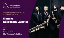 LFKZ Zeneakadémia-bérlet 2023/24 5/5 - Signum Saxophone Quartet