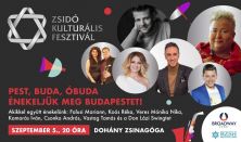 Zsidó Kulturális Fesztivál: Pest, Buda, Óbuda - Énekeljük meg Budapestet!