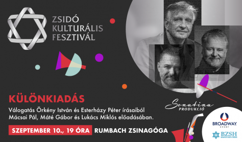 Zsidó Kulturális Fesztivál: Különkiadás - Válogatás Örkény István és Esterházy Péter írásaiból