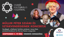 Zsidó Kulturális Fesztivál: Müller Péter Sziámi és vendégeinek koncertje