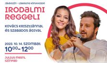 Irodalmi reggeli Szabados Ágnessel és Kovács Krisztiánnal