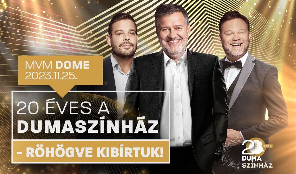 20 éves a Dumaszínház - Röhögve kibírtuk!