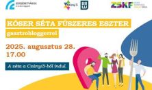 Kóser séta Fűszeres Eszterrel
