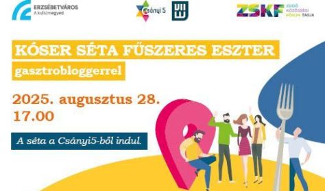Kóser séta Fűszeres Eszterrel