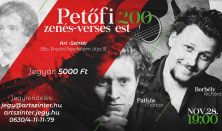 Petőfi 200 zenés- verses est