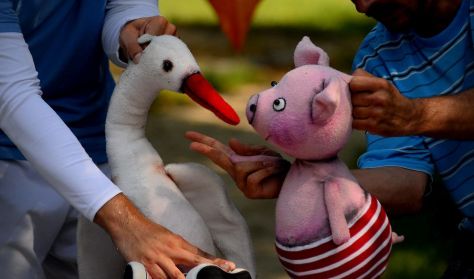 Malac és Liba - családi bábelőadás