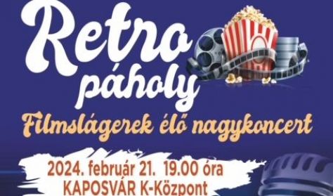 Retro Páholy - Filmslágerek Élő nagykoncert!