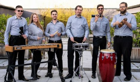 Percussion & Voice – Concert of the Danubia Percussion Ensemble and Bálint Gájer