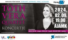 PénteK13 – Tóth Vera Quartet koncertje