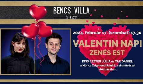 Kiss Eszter Júlia és Tar Dániel Valentin napi zenés estje