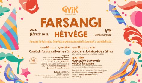 Családi farsangi karnevál Családi farsangi karnevál