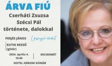 ÁRVA FIÚ - Cserháti Zsuzsa és Szécsi Pál története, dalokkal / unplugged előadóest