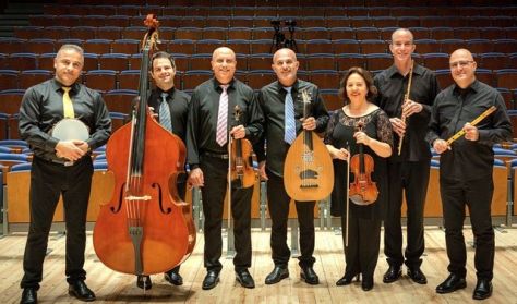 OMIKE est - Shesh Besh - arab-zsidó együttes koncertje, az Izraeli Filharmonikus Zenekar zenészeivel