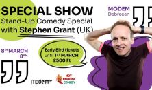English Stand-Up Comedy Special with STEPHEN GRANT (UK) at MODEM - Early Bird Ticket