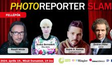 Reporter Slam: Szabó Bernadett, Hajdú D. András, Huszti István, Zsolnai Péter, házigazda: Litkai G.