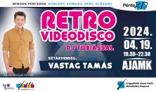 PénteK13 - Retro Videodisco és Rock&Roll party DJ Tóbiással - Sztárvendég: Vastag Tamás