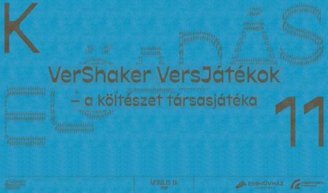 VerShaker VersJátékok - a költészet társasjátéka // házigazda: Zoltán Áron