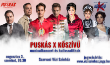 Puskás x Kőszívű - musical koncert és kulisszatitkok