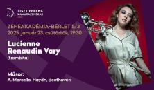 LFKZ Zeneakadémia-bérlet 2024/25 5/3 - Lucienne Renaudin Vary (trombita)