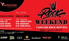 Rock Weekend bérlet 2024. április 26-27.