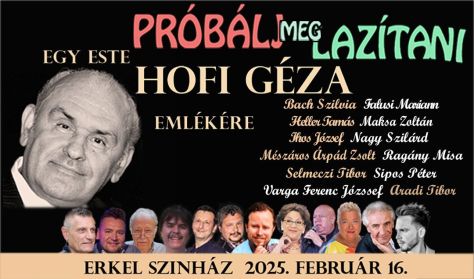 Próbálj meg lazítani… - egy este Hofi Géza emlékére