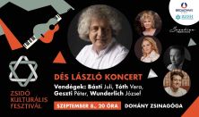 Zsidó Kulturális Fesztivál 2024: Dés László koncert