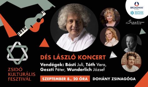 Zsidó Kulturális Fesztivál 2024: Dés László koncert