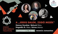 Zsidó Kulturális Fesztivál 2024: „Jiddis dalok, zsidó mesék
