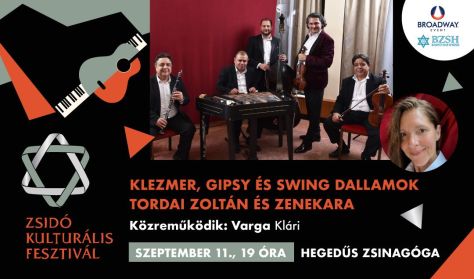 Zsidó Kulturális Fesztivál 2024: Klezmer, gipsy és swing dallamok