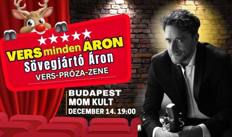 VERSmindenÁRON - Sövegjártó Áron színművész StandUp estje