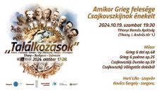 “Találkozások” OZF 2024 - “Amikor Grieg felesége Csajkovszkijnak énekelt”