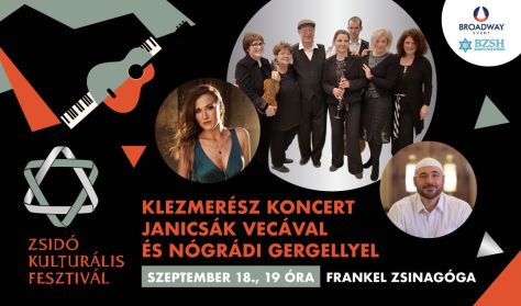 Zsidó Kulturális Fesztivál 2024: Klezmerész koncert