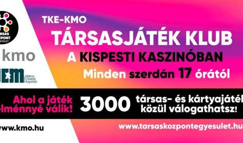 Társasjáték klub - Kispesti Kaszinó - Novemberi alk.: 11.12., 11.19., 11.26.