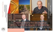 Szepsy István borász és Fekete Károly püspök / 'A kősziklára hullott mag' kerekasztal-beszélgetés