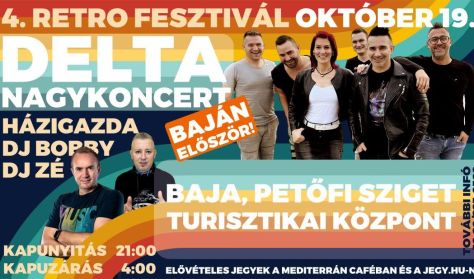 RETRO FESZTIVÁL DELTA NAGYKONCERT