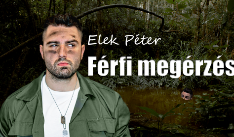 Férfi megérzés - Elek Péter önálló estje sok zenével