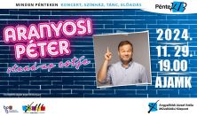 PénteK13 – Aranyosi Péter stand-up estje