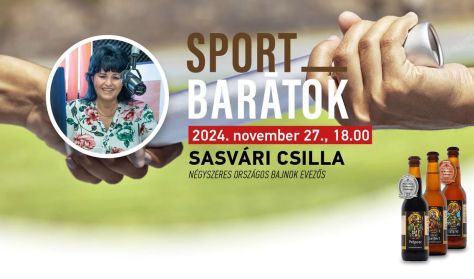 SportBarátok Sasvári Csillával